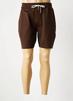 Bermudas elastinė dydis rudas WOOL & CO vyras