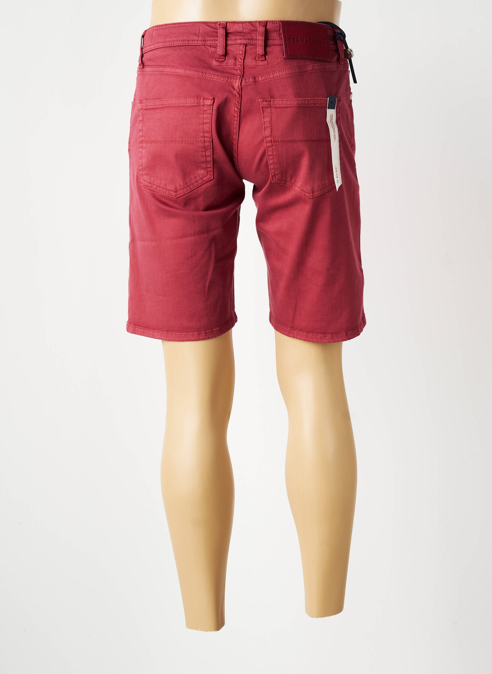 Bermudas tiesi kirpimas raudona TRAMAROSSA vyras