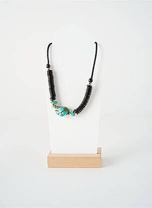 Kaklaraištis perlų ornamentas mėlyna NATURE BIJOUX moteris
