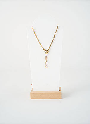 Kaklaraištis perlų ornamentas rudas NATURE BIJOUX moteris
