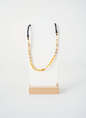 Kaklaraištis perlų ornamentas bežinis NATURE BIJOUX moteris