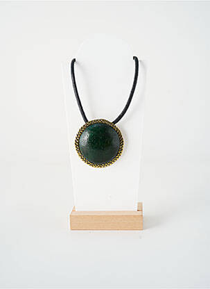 Kaklaraištis papuošalas pakabukas / pakabukas žalias NATURE BIJOUX moteris