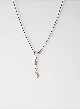 Kaklaraištis perlų ornamentas sidabrinė NATURE BIJOUX moteris