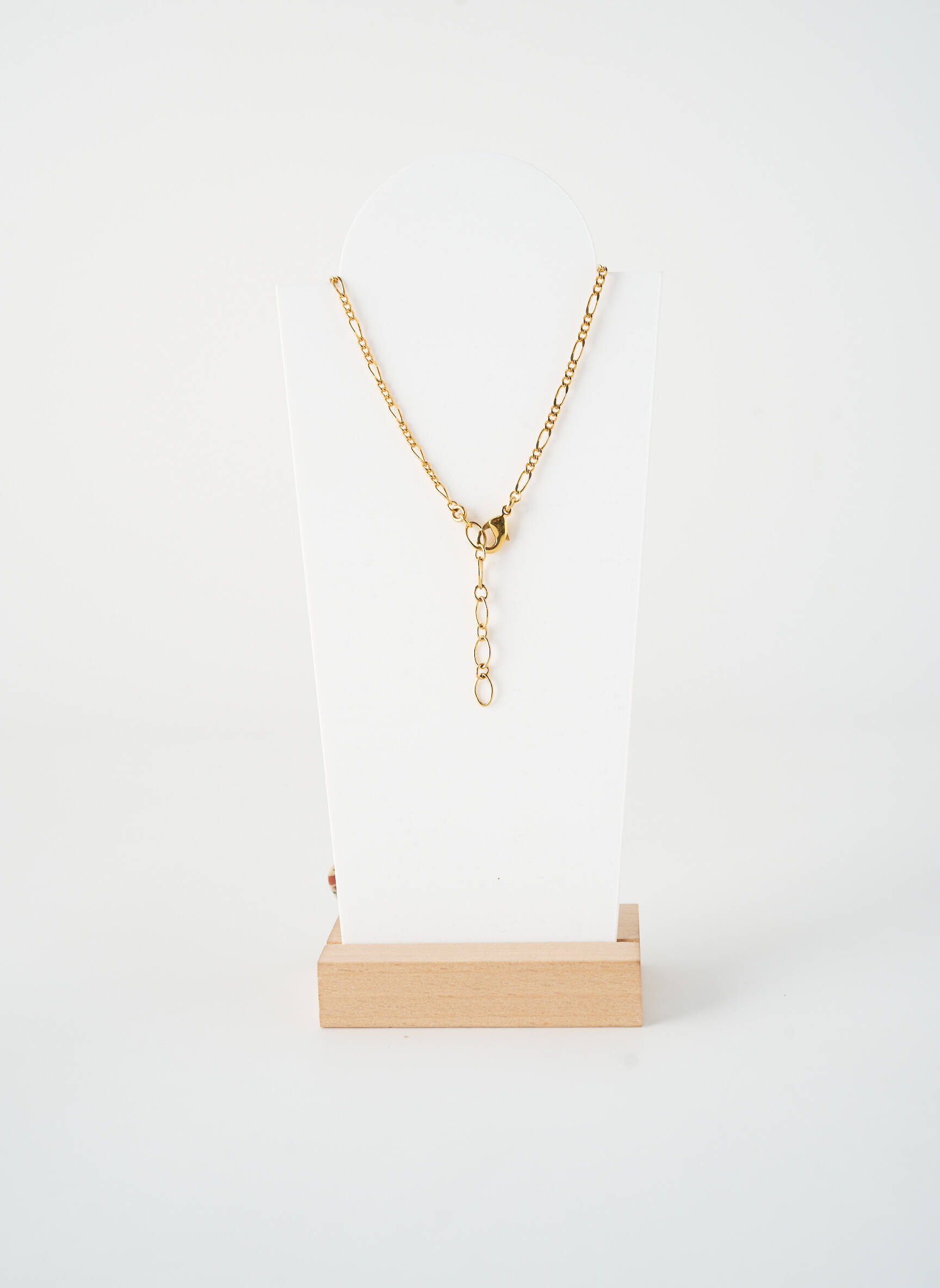 Kaklaraištis perlų ornamentas rudas NATURE BIJOUX moteris