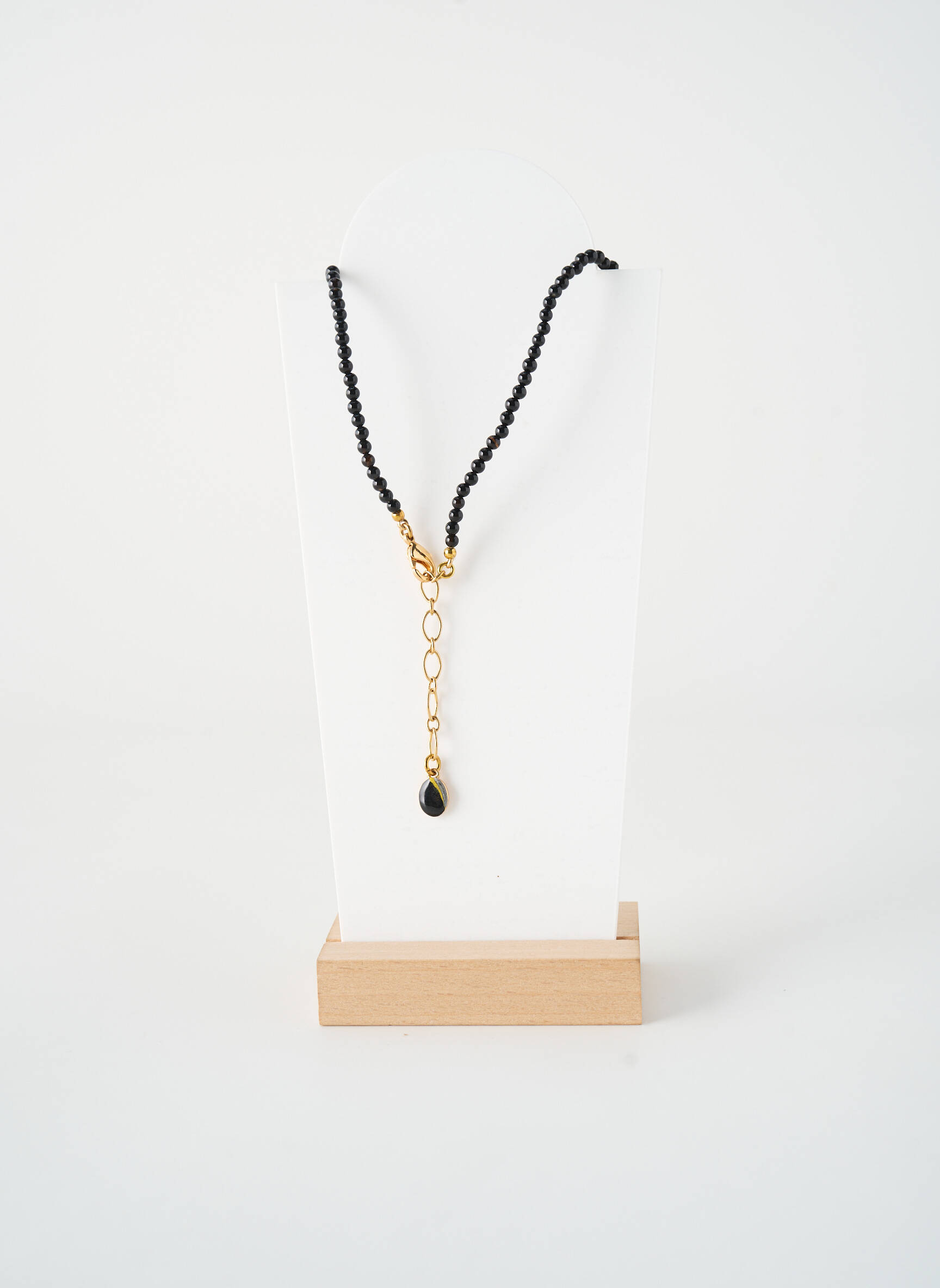 Kaklaraištis perlų ornamentas bežinis NATURE BIJOUX moteris