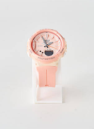 Laikrodis data rožinė CASIO moteris