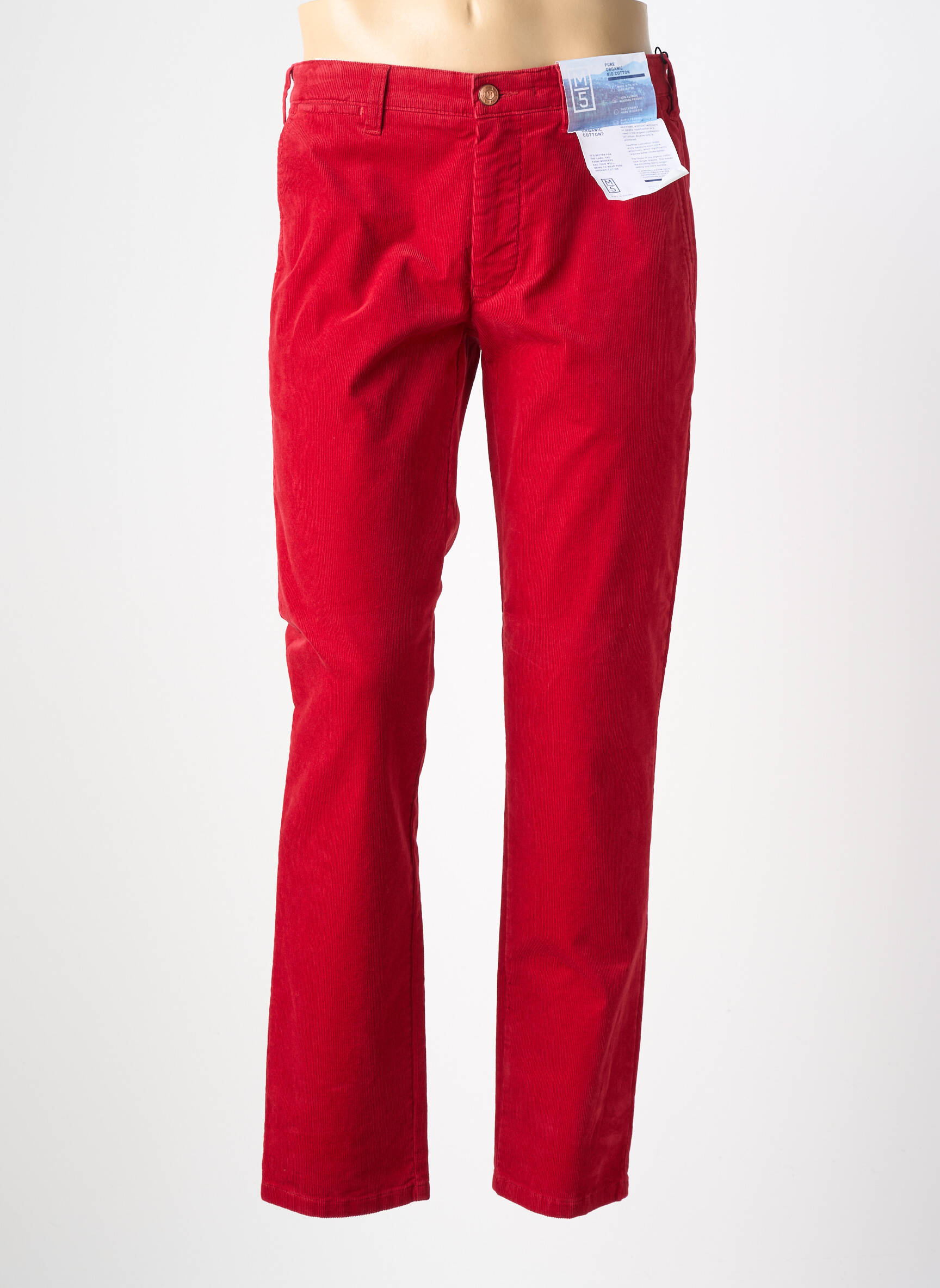Chino kelnė tamprumas normala dydis raudona M5 BY MEYER vyras