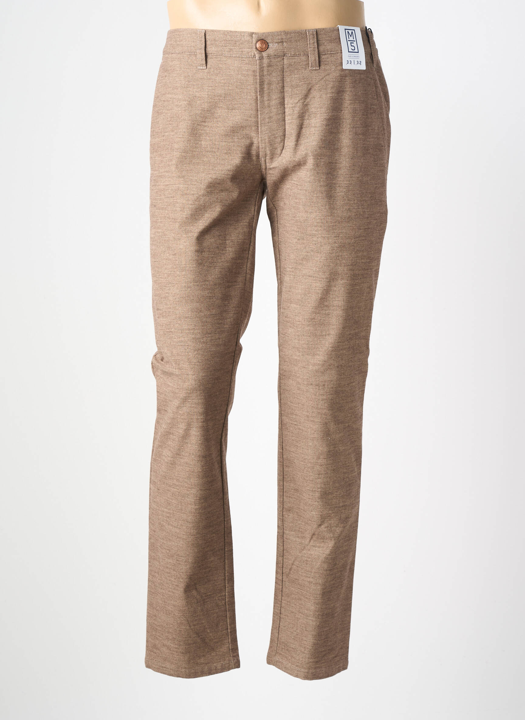 Chino kelnė chinamas audinys normala dydis rudas M5 BY MEYER vyras