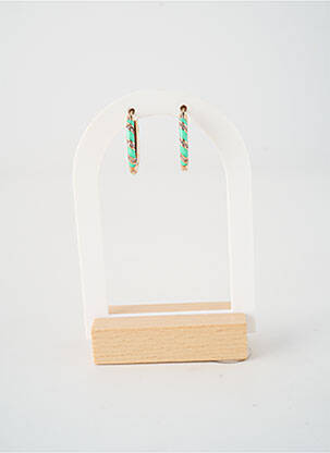 Auskarai  žalias PHAROS JEWELLERY moteris