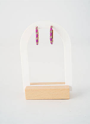 Auskarai  violetinis PHAROS JEWELLERY moteris
