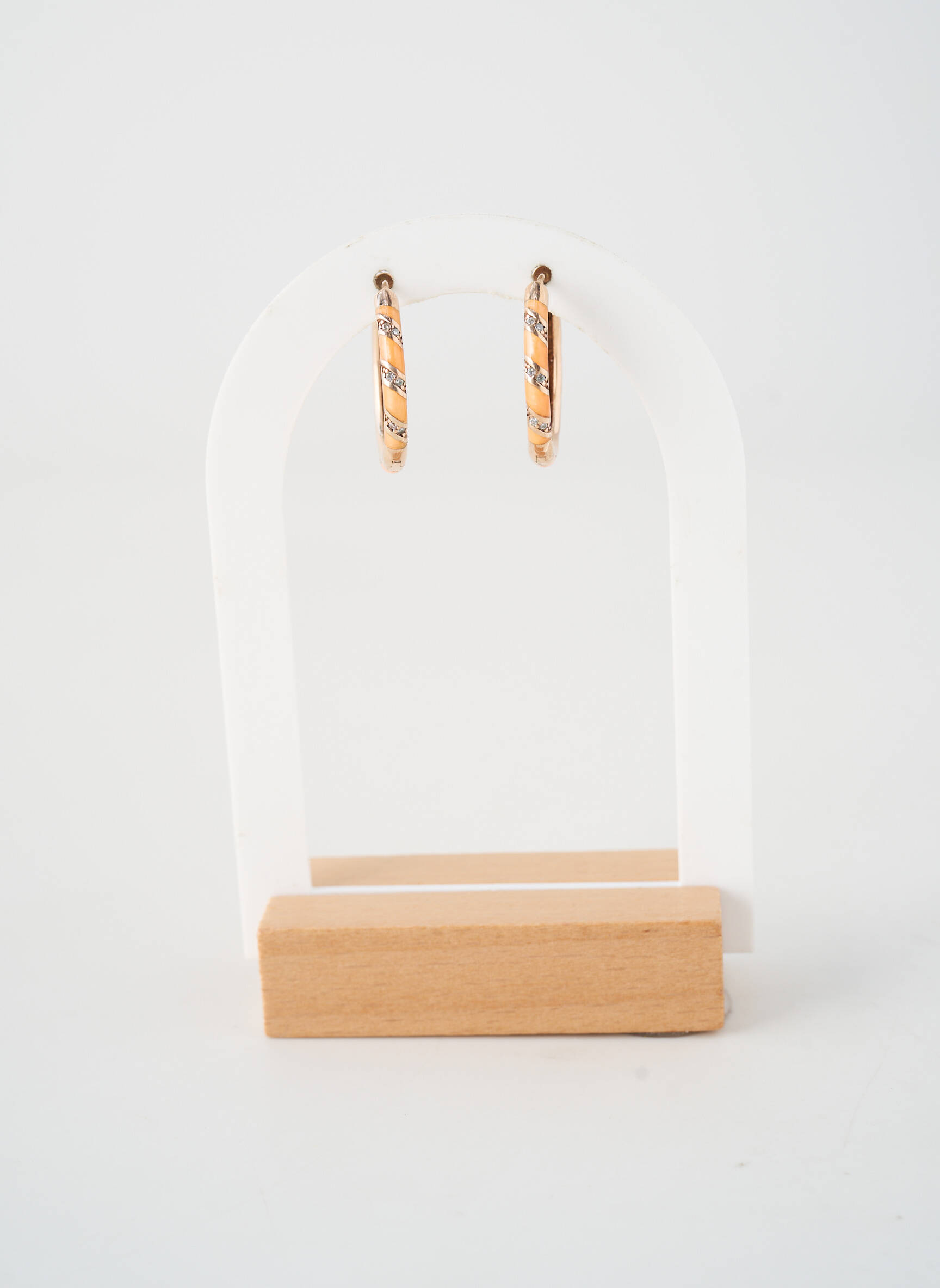 Auskarai  oranžinė PHAROS JEWELLERY moteris