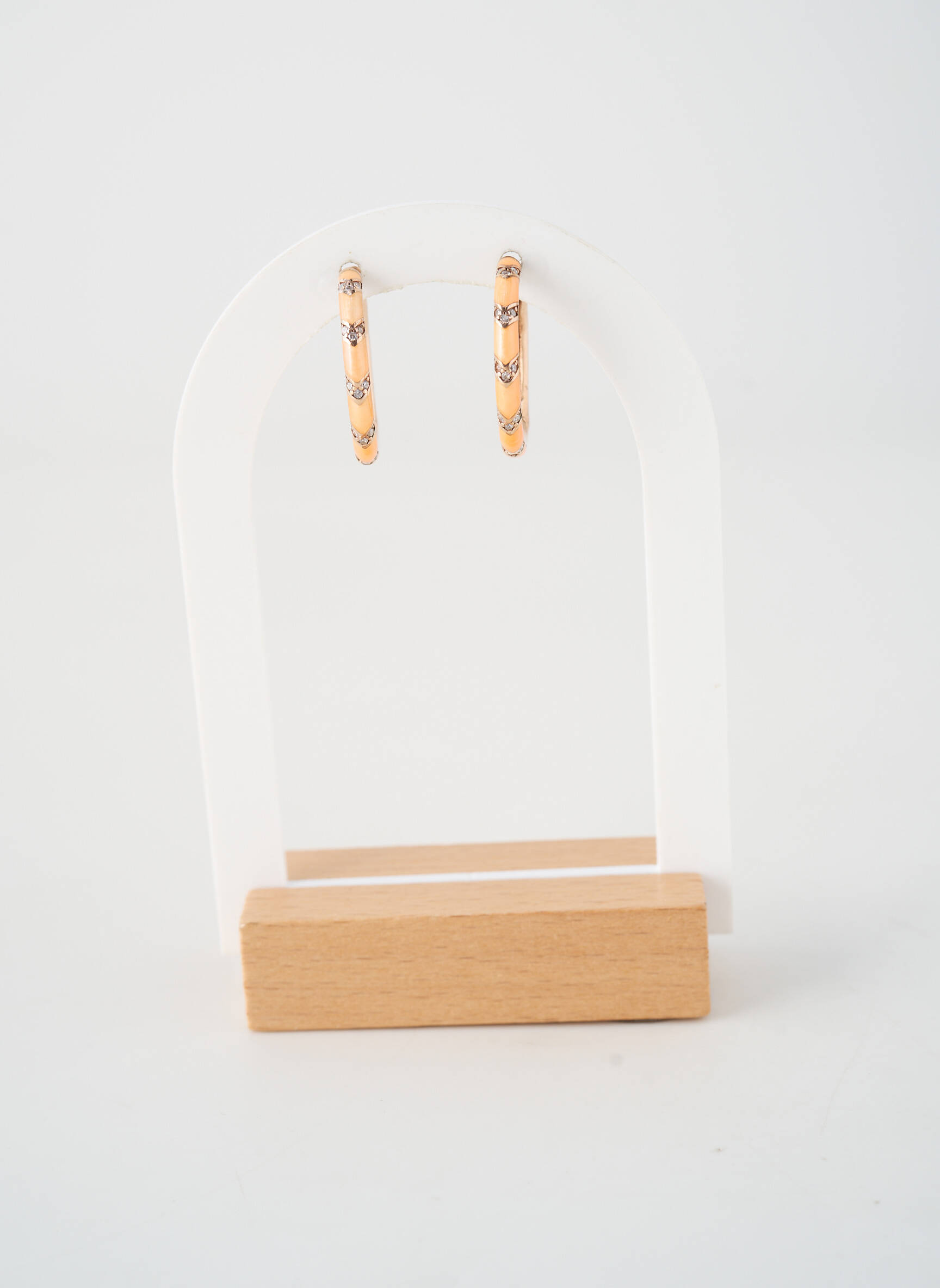 Auskarai  oranžinė PHAROS JEWELLERY moteris