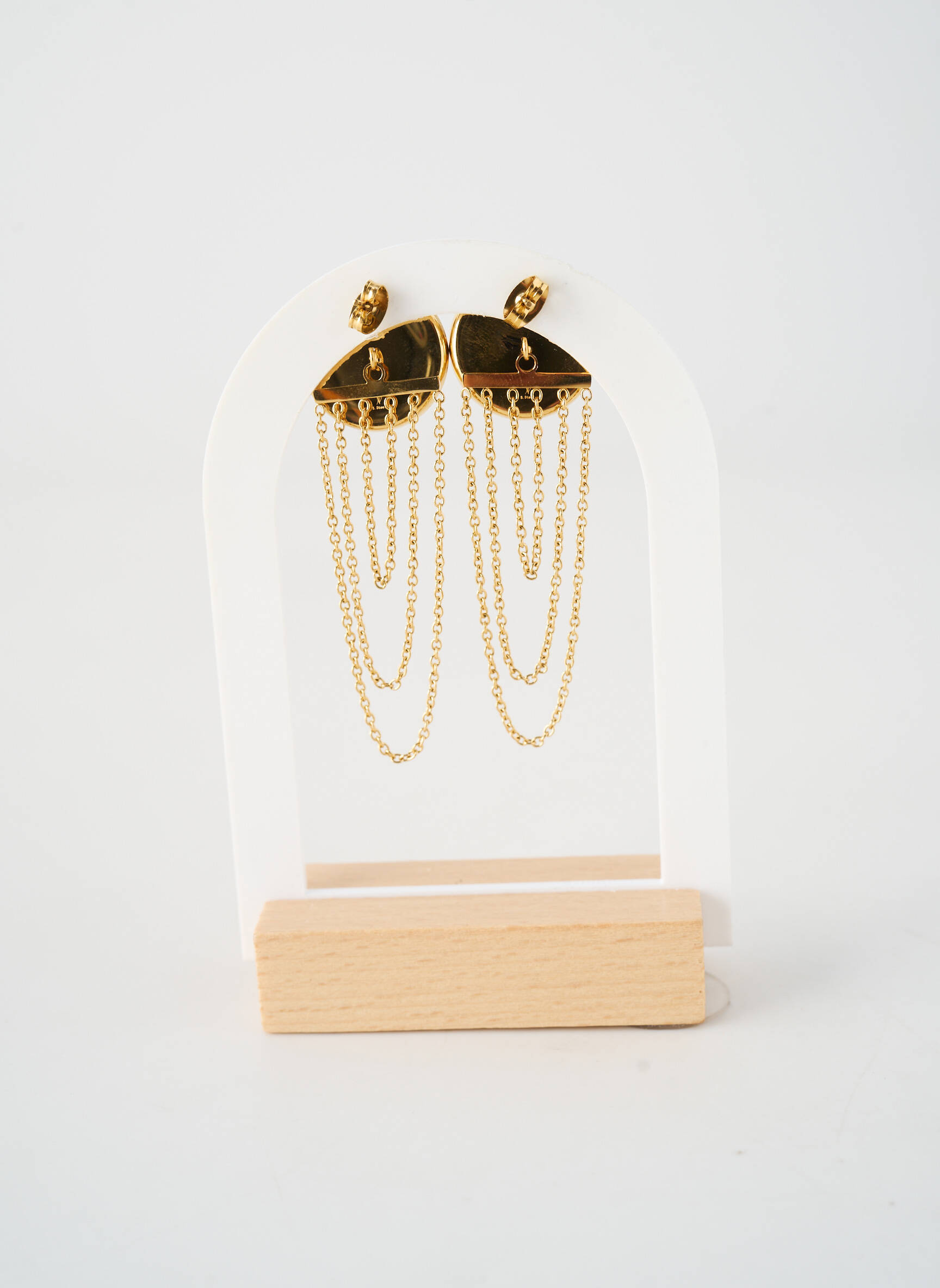 Auskarai užsegimas kilpa(s) rudas BOHM moteris