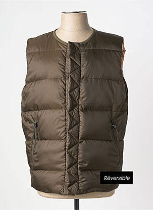 Pūkinė striukė kišenės be gobtuvų žalias WHITE MOUNTAINEERING vyras
