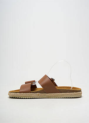 Mule/sabotai lygus medžiaga atvira pabaiga rudas PEPE JEANS vyras