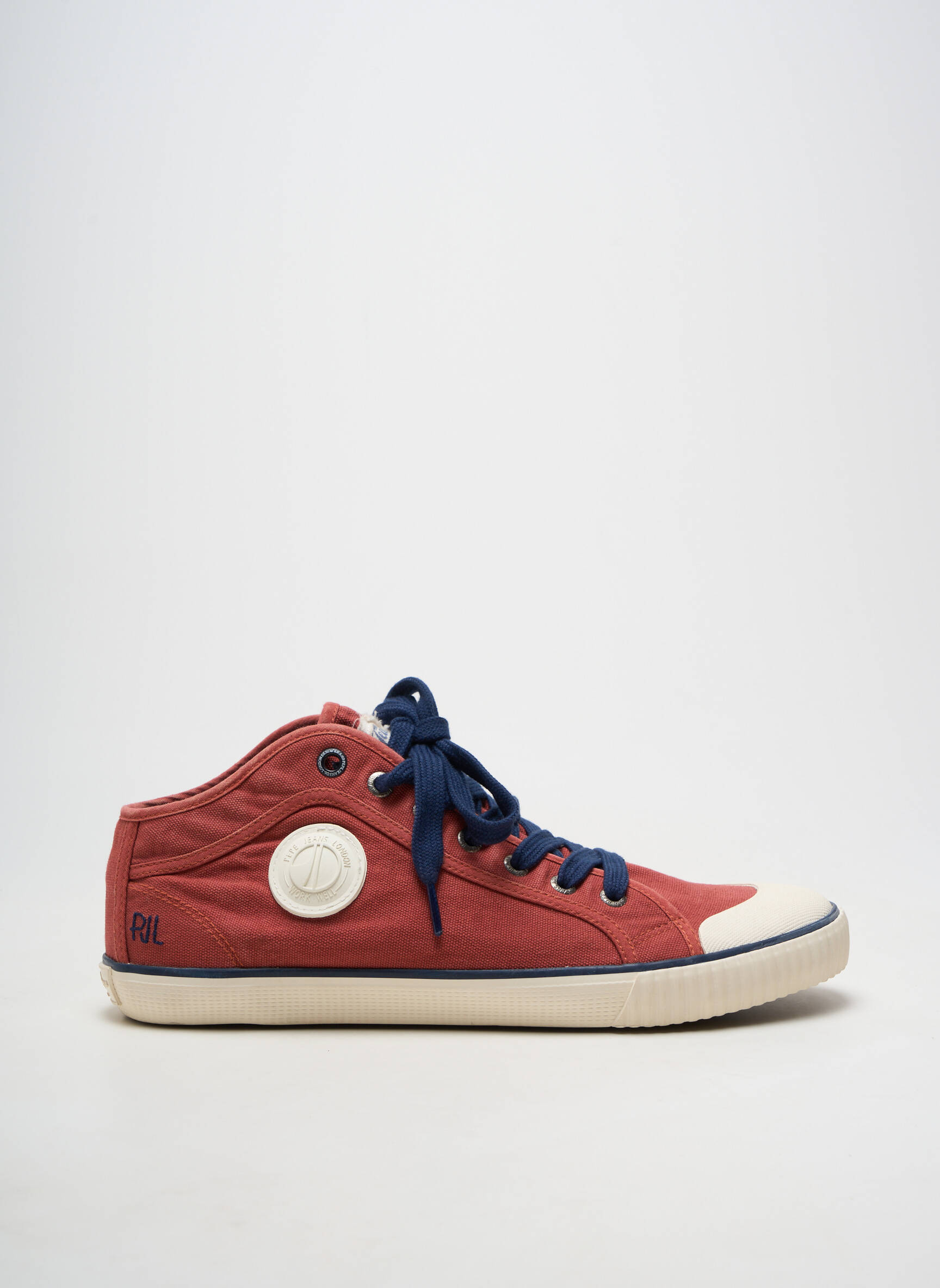 Bėgimo bateliai apvalus mygtukas apvalus mygtukas raudona PEPE JEANS vyras