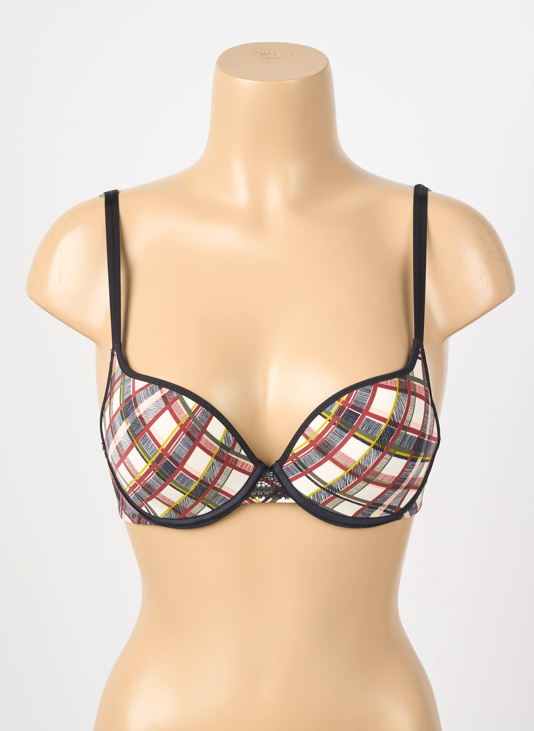 Liemenėlė push-up liemenėlė su aukštu palaikymu push-up liemenėlė su aukštu palaikymu juodas PASSIONATA moteris