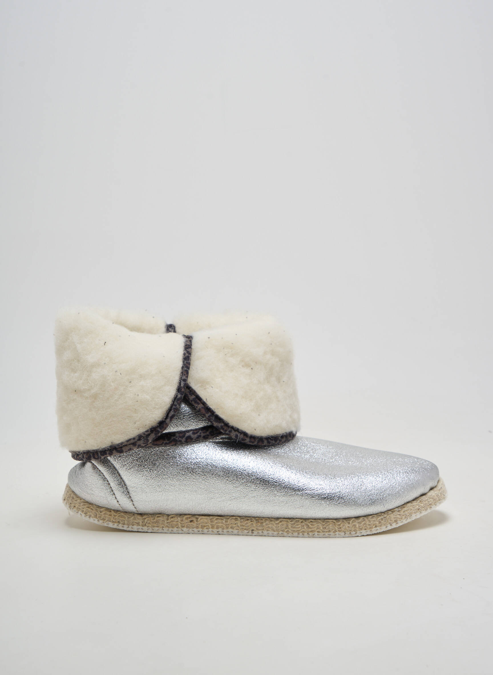Bateliai/pantofliai satino audinys plokščias kulnas iki 3 cm sidabrinė L'ATELIER CHARENTAISES moteris