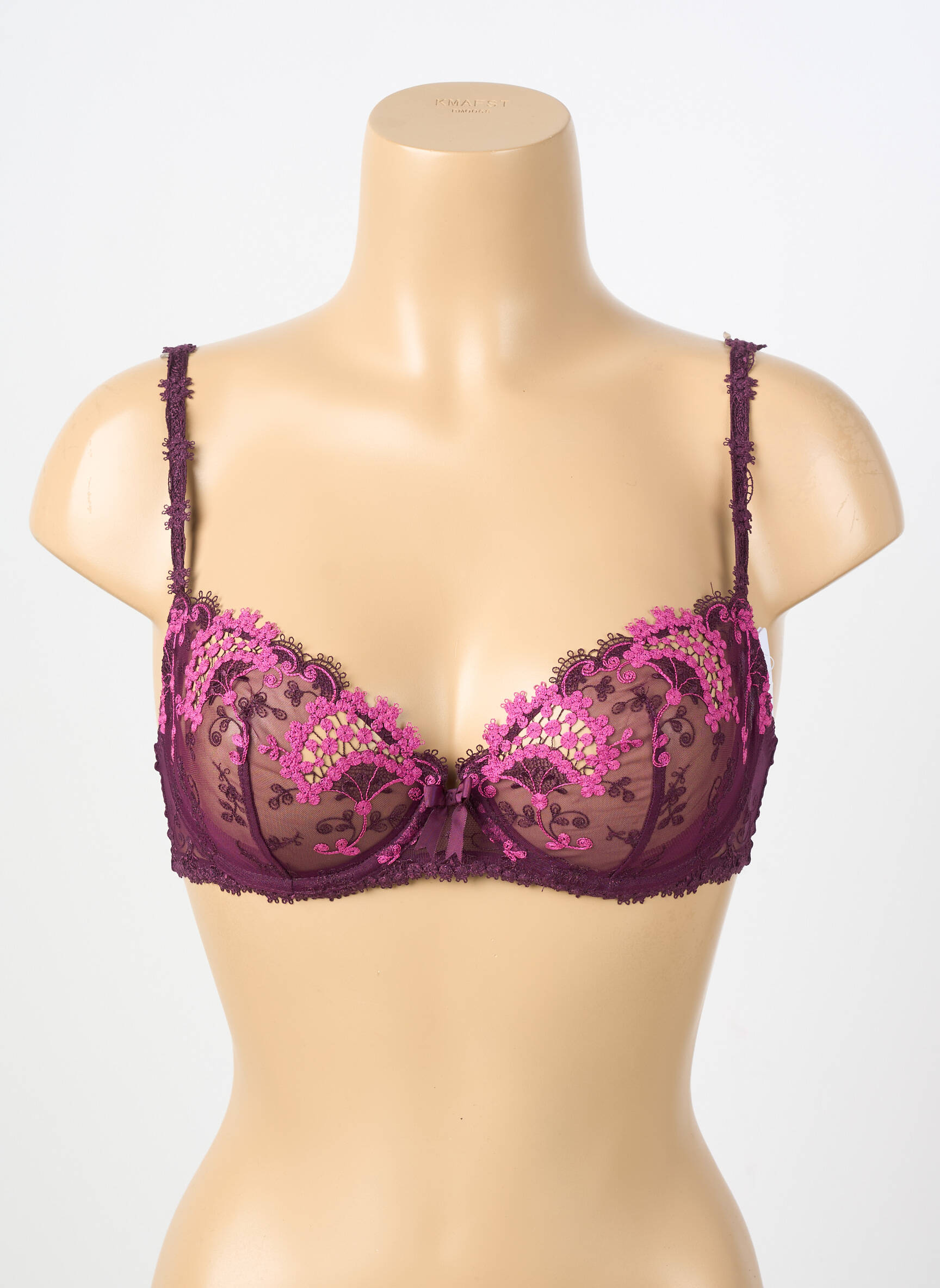 Liemenėlė siuvinėjimas violetinis SIMONE PERELE moteris