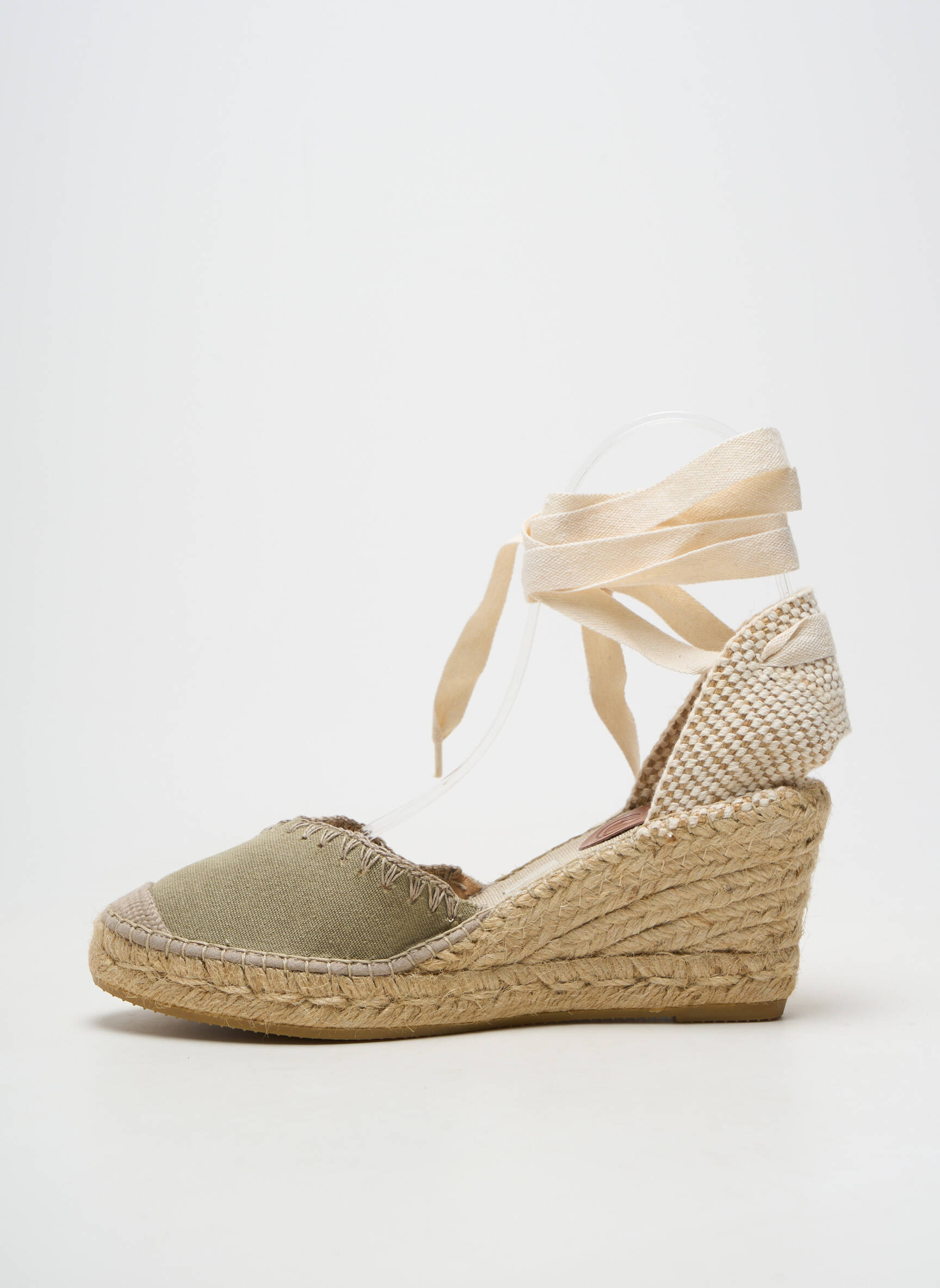 Espadrilės šnervių uždarymas kulnas nuo 7 iki 9 cm žalias SUYUTE moteris