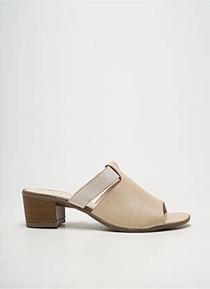 Mule/sabotai lygus medžiaga kulnas nuo 4 iki 6 cm bežinis OTTILIA moteris
