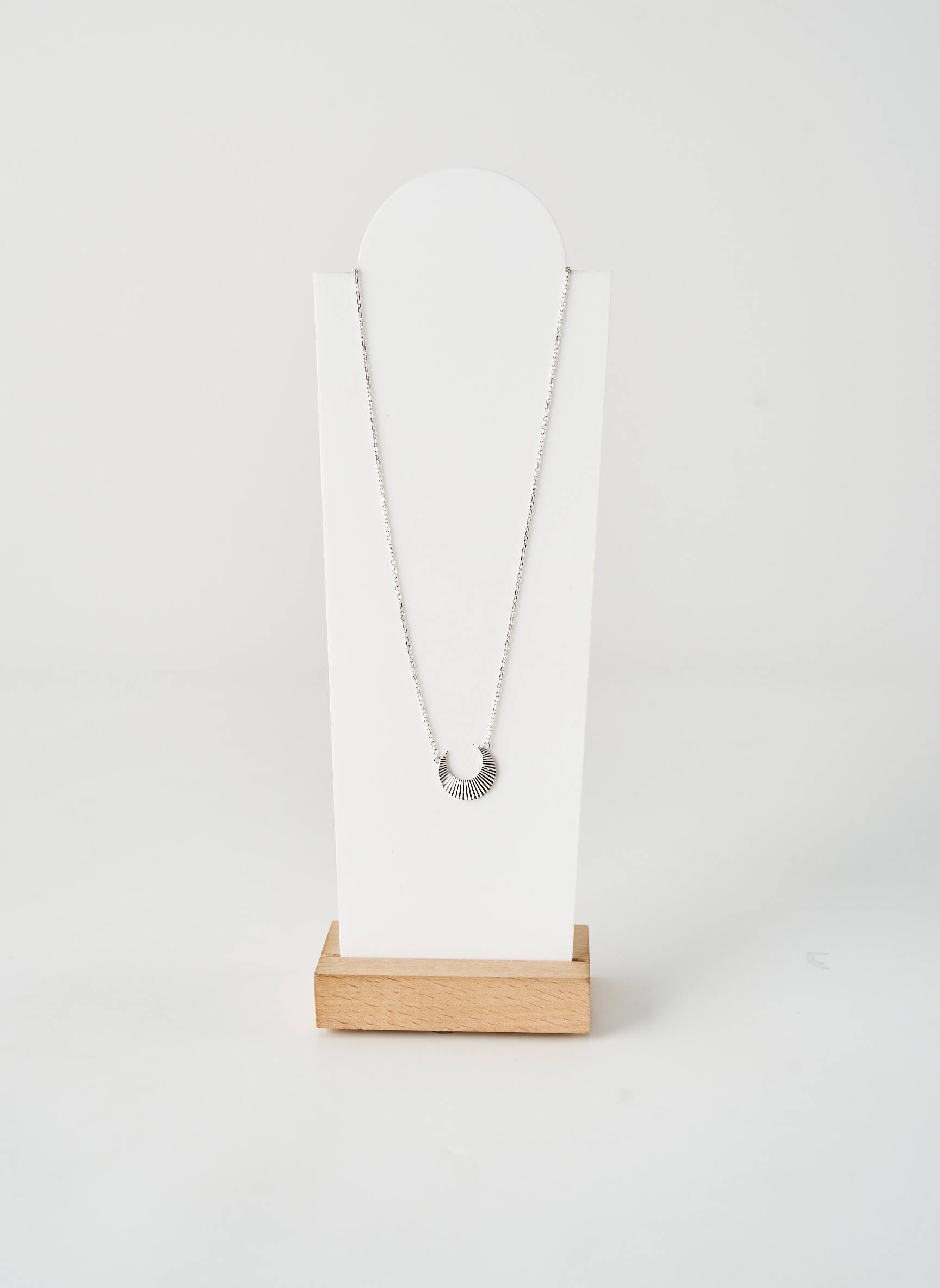Kaklaraištis sidabro medžiagos sidabrinė TATA GISELE moteris