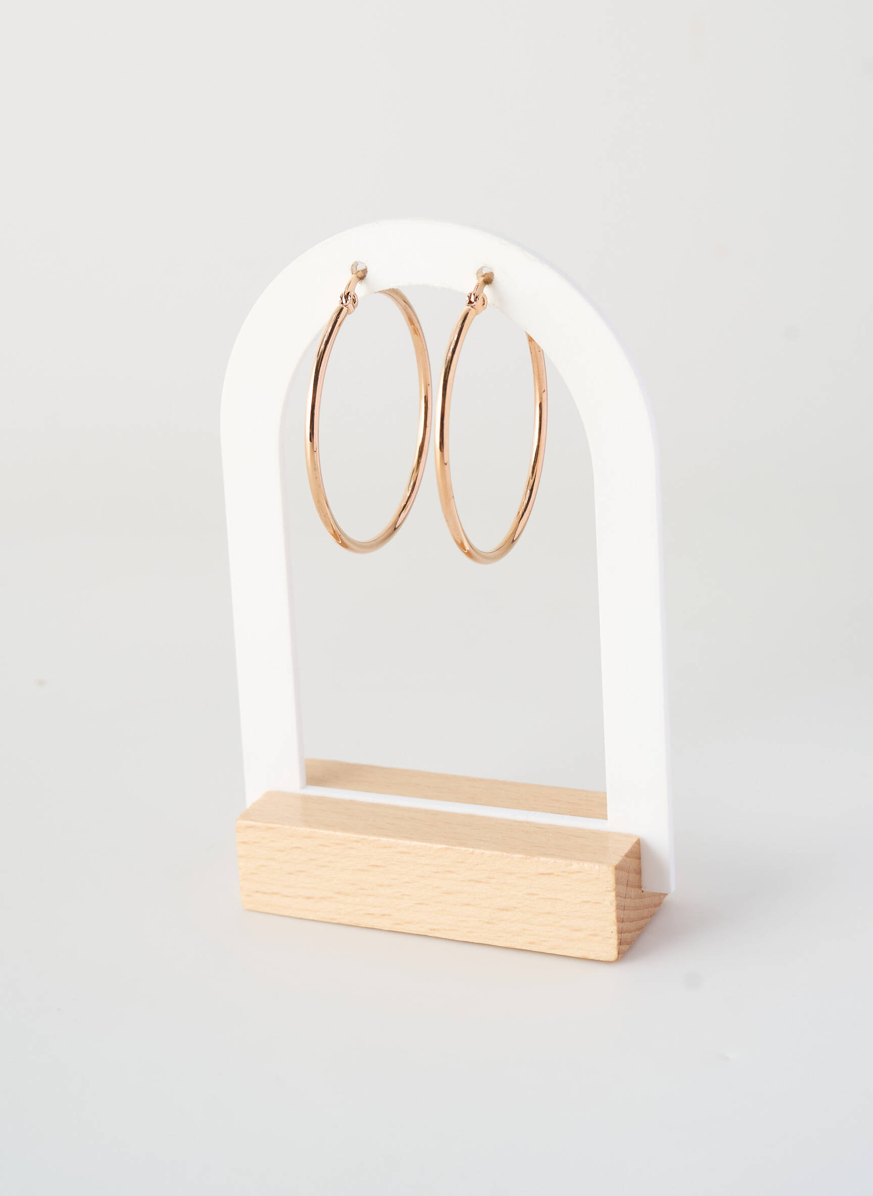Auskarai kreminio užsegimo uždarymas auksas TATA GISELE moteris