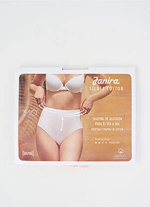 Aukšta kelnaitė tamprumas kremas JANIRA moteris