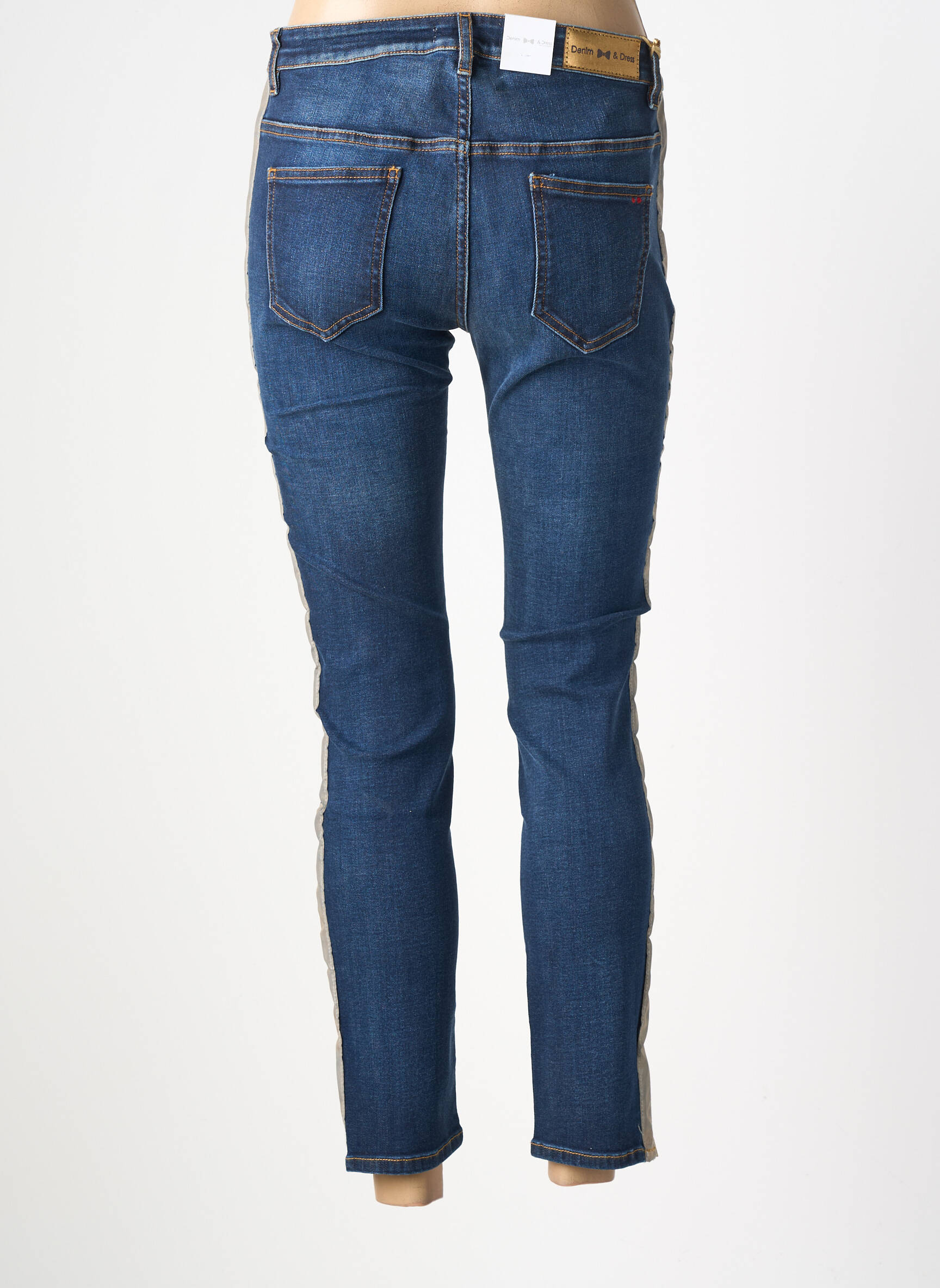 Lieknos džinsai tamprumas normala dydis mėlyna DENIM &DRESS moteris