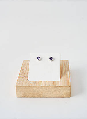 Auskarai violetinis TATA GISELE moteris