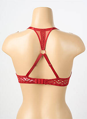 Liemenėlė push-up liemenėlė su aukštu palaikymu push-up liemenėlė su aukštu palaikymu raudona PASSIONATA moteris