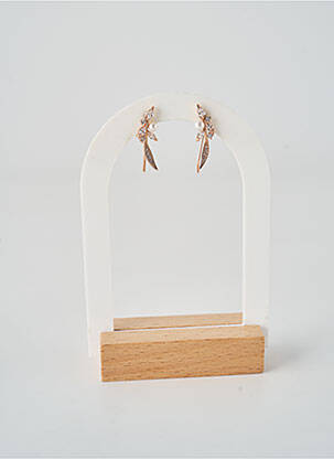 Auskarai kabliuko užsegimas rožinė TATA GISELE moteris