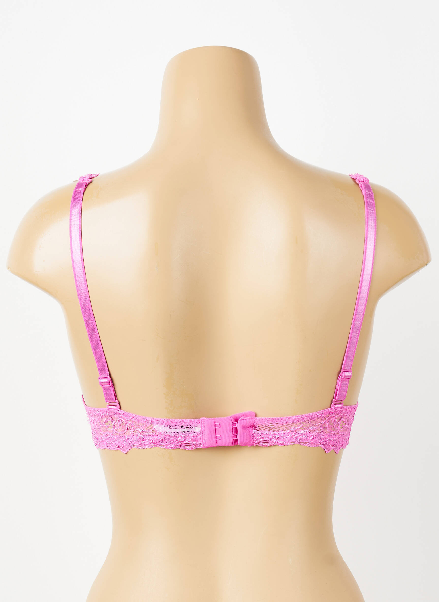 Liemenėlė push-up liemenėlė su aukštu palaikymu push-up liemenėlė su aukštu palaikymu rožinė VALEGE moteris