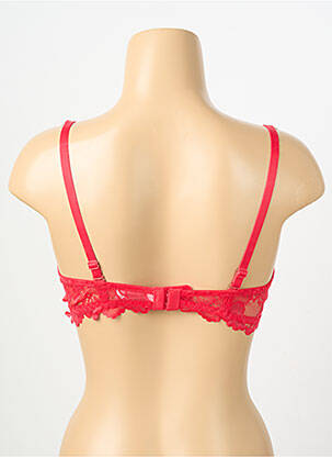Liemenėlė push-up liemenėlė su aukštu palaikymu push-up liemenėlė su aukštu palaikymu raudona VALEGE moteris