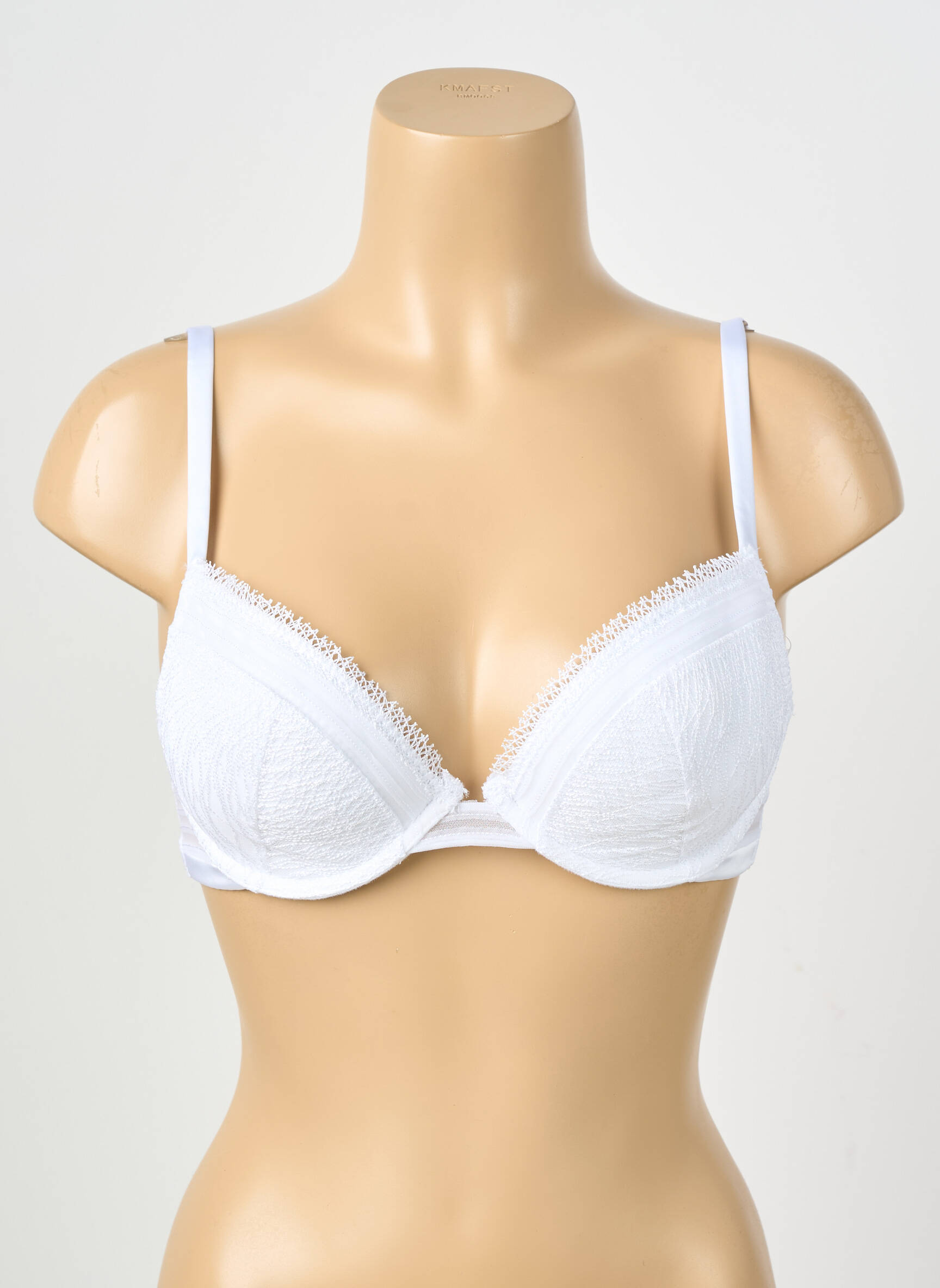 Liemenėlė push-up liemenėlė su aukštu palaikymu push-up liemenėlė su aukštu palaikymu baltas SIMONE PERELE moteris