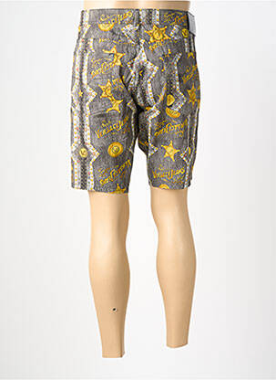 Bermudas popelinos audinys, kuris pasižymi lygiu ir tankiu paviršiumi. normala dydis geltona VERSACE JEANS COUTURE vyras
