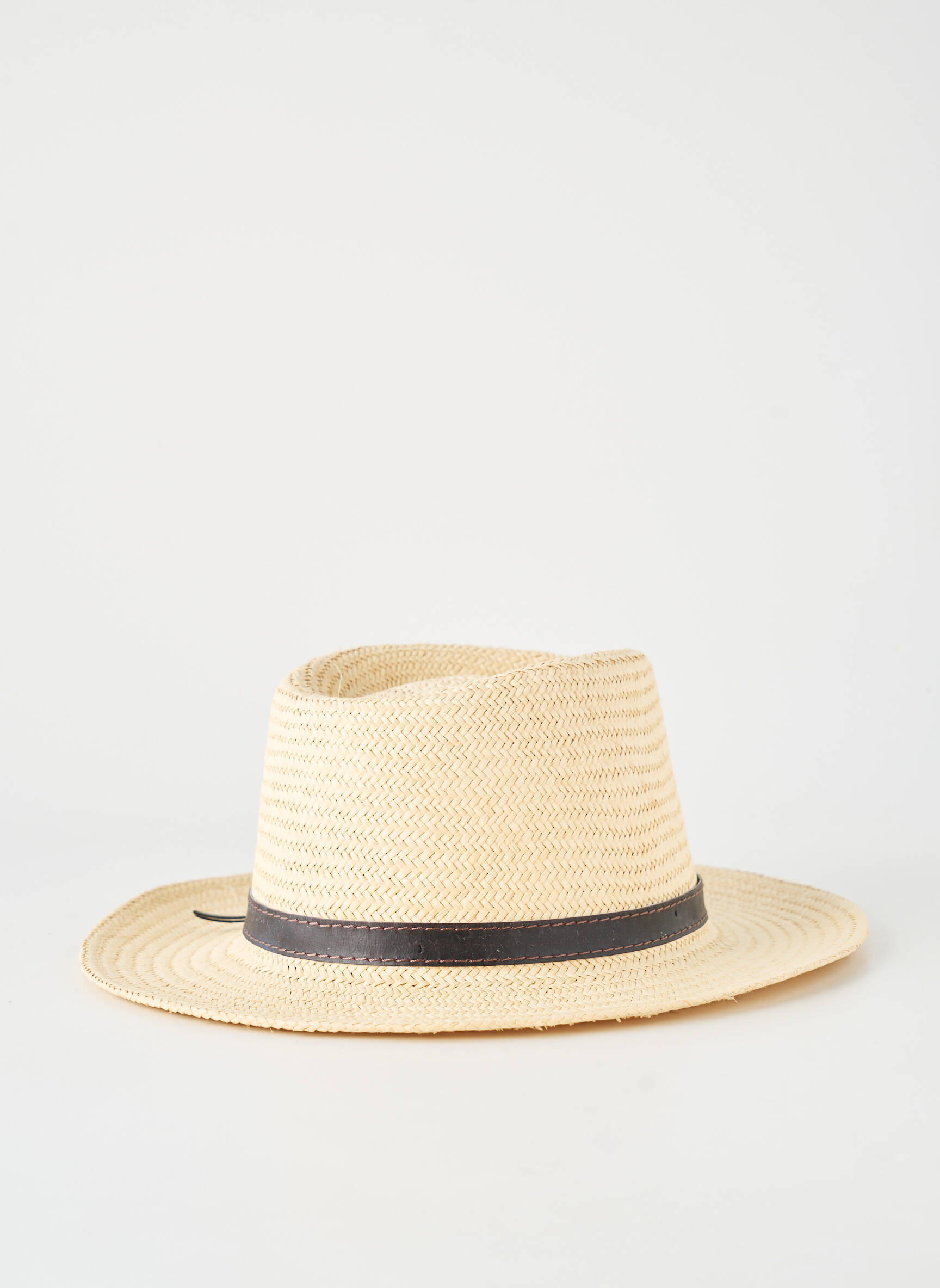 Skrybėlė antiperspirant juosta juodas PANAMA HAT vyras