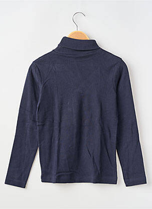 Pusiaučiai centrinė iškirptė ilgos rankovės mėlyna PETIT BATEAU vaikas