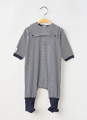 Pižama spaudžiama kirkšnyje užtrauktukas mėlyna PETIT BATEAU berniukas