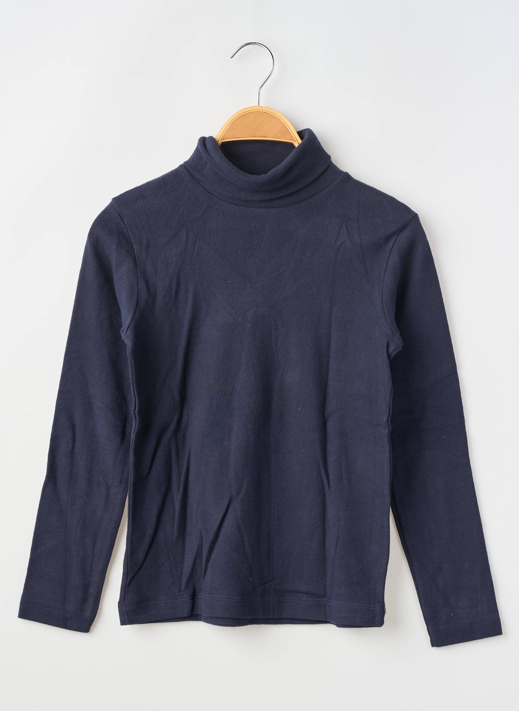 Pusiaučiai centrinė iškirptė ilgos rankovės mėlyna PETIT BATEAU vaikas