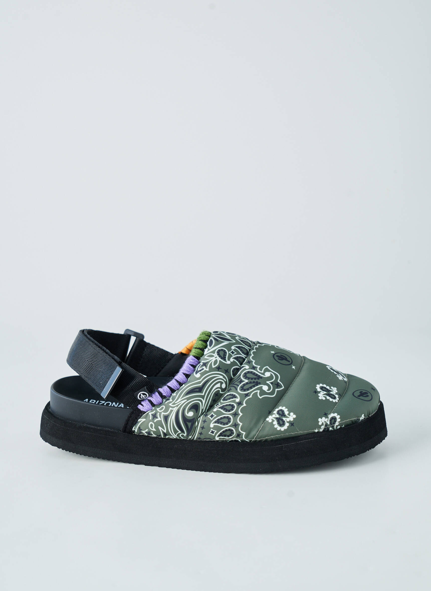 Mule/sabotai plokščias kulnas iki 3 cm žalias ARIZONA LOVE moteris