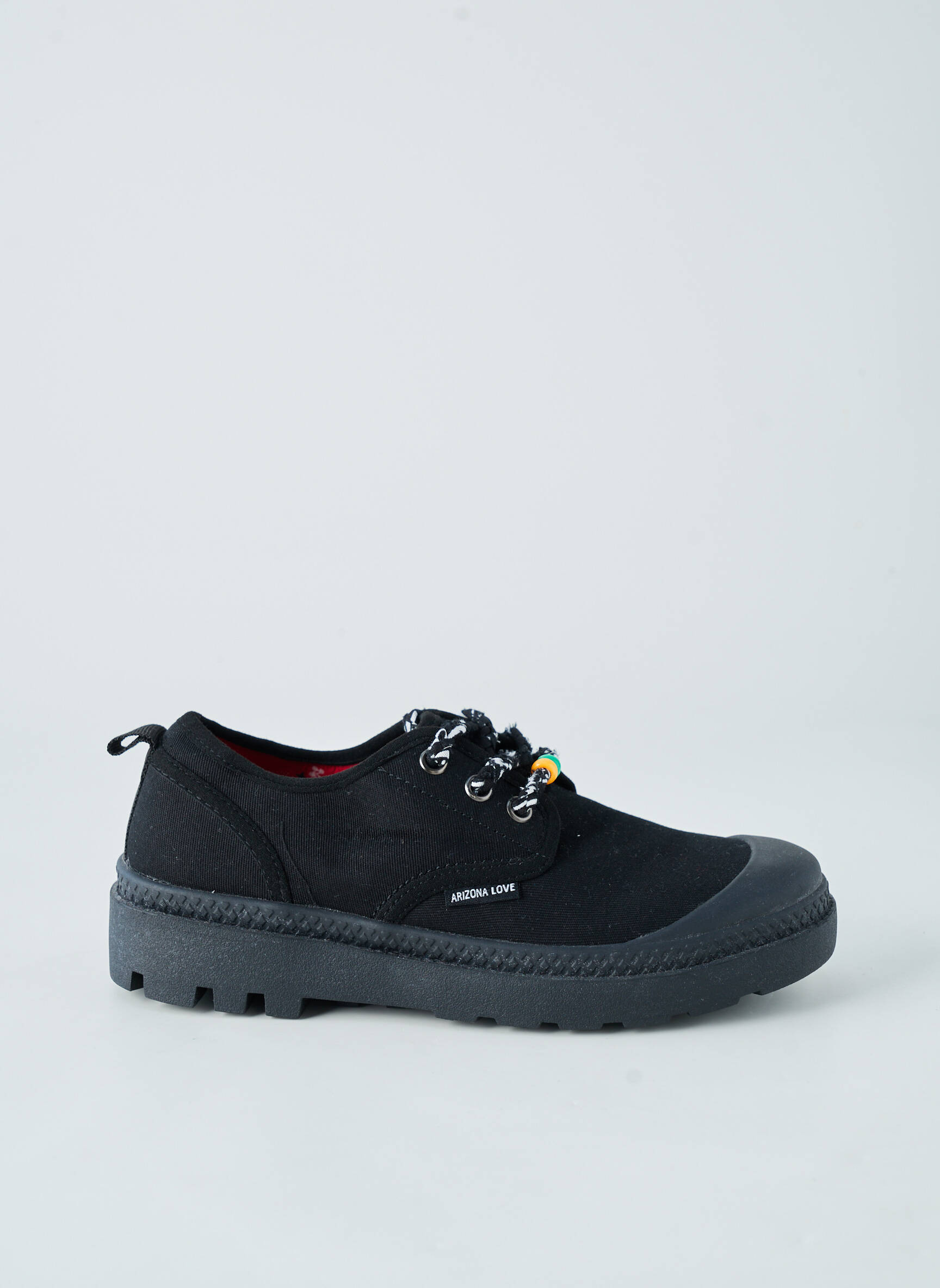 Bėgimo bateliai apvalus mygtukas kulnas nuo 4 iki 6 cm juodas ARIZONA LOVE moteris