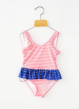 Vienos dalies maudymosi kostiumas liemenėlės (moteriškos) rožinė BEACHWEAR mergina