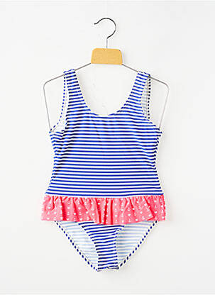 Vienos dalies maudymosi kostiumas liemenėlės (moteriškos) mėlyna BEACHWEAR mergina