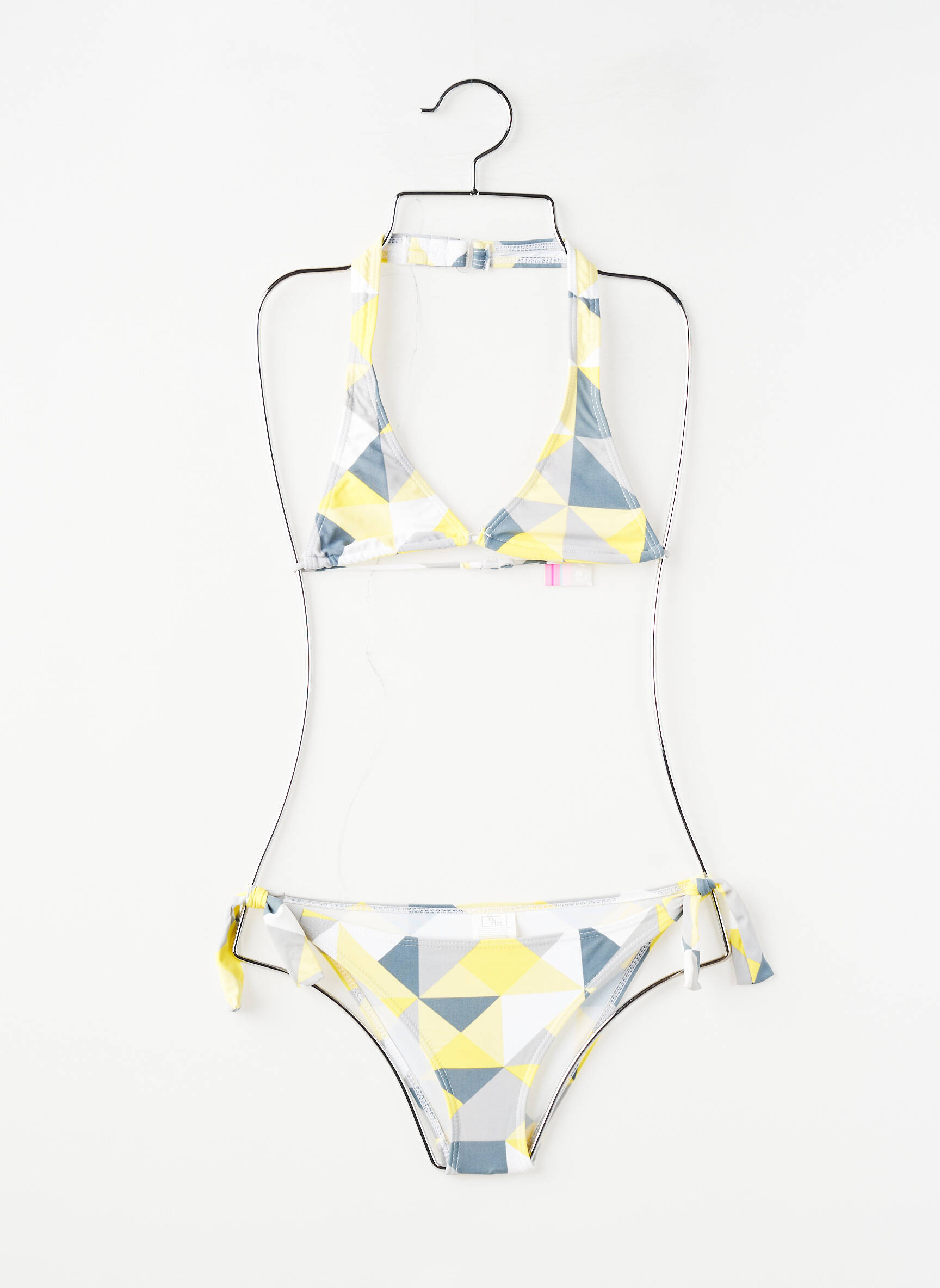 Dvivietis maudymosi kostiumėlis tamprumas pilka BEACHWEAR mergina