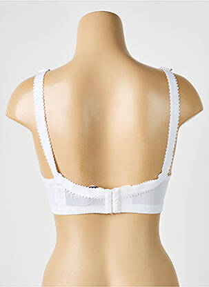 Liemenėlė be rėmo pilnas palaikantis liemenėlės viršus baltas PLAYTEX moteris