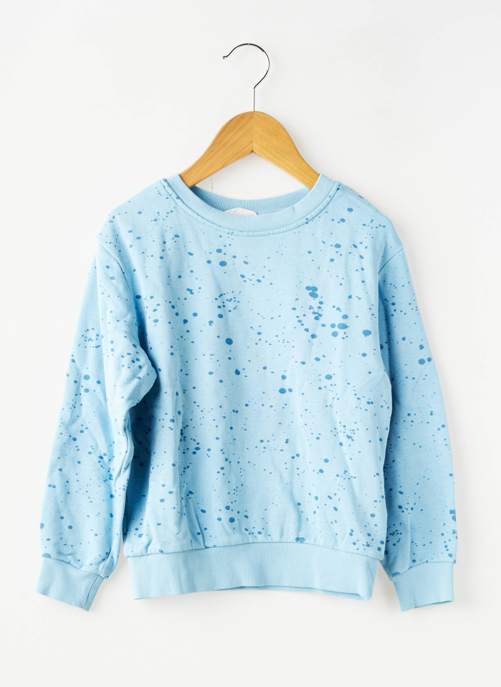 Mikroskopas apatinė dalis siaura ilgos rankovės mėlyna H&M vaikas