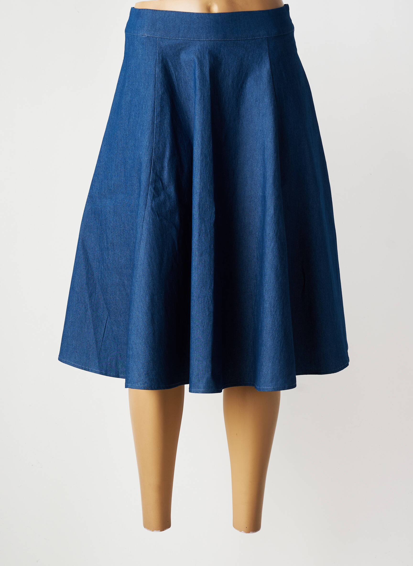 Pusilgis sijonas pincetų dydis mėlyna BANNED moteris