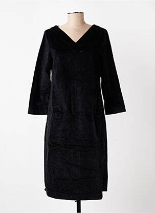 Pusilgių suknelė 3/4 rankovės 3/4 rankovės juodas COUTURIST moteris