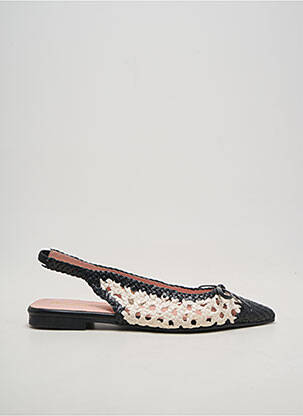 Sandalai/nu pėdos satino audinys plokščias kulnas iki 3 cm juodas PRETTY BALLERINAS moteris